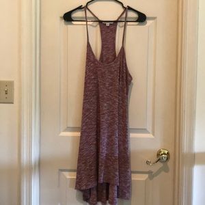 m american eagle pink/red dress